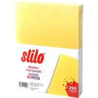 STİLO A4 RENKLİ FOTOKOPİ KAĞIDI 250 'li 80 gram YELLOW