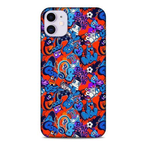 Graffitix (15) Desenli Silikon Kapak Apple Iphone 11 Kılıf