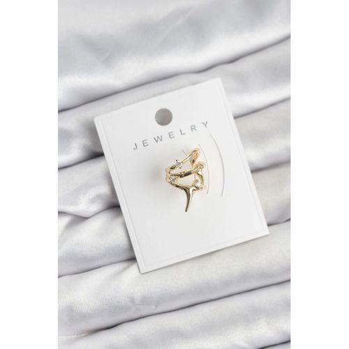 Gold Renk Pirinç Diken Model Kıkırdak Earcuff Küpe