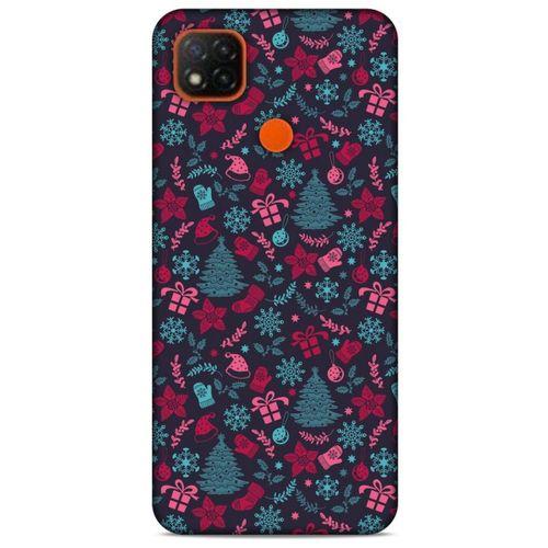Yılbaşı Süsleri 35 Xiaomi Redmi 9C Kılıf Silikon Kapak