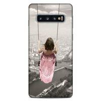Lopard Samsung Galaxy S10 Uyumlu Kılıf Manipülasyon ☻ (22) Tam Koruma Kılıfı Desenli