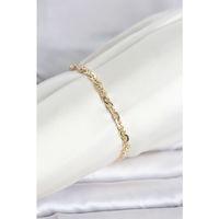 CM 14K Gold Renk Zincir Model Kadın Bileklik