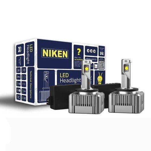 Niken D3s Led Xenon 6300 Kelvin 16000 Lümen 2 Adet