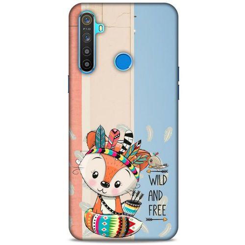 Animax Kızılderili Tilki Oppo Realme 5i Kılıf Desenli Silikon