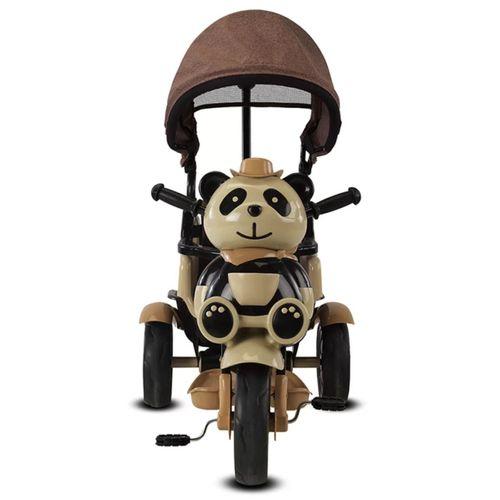 Eğitici Çocuk Baby Hope Little Panda Bebek Bisikleti Kahve