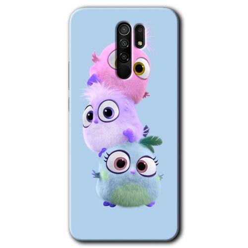 Xiaomi Redmi 9 Kılıf Baskılı Arka Kapak - Puffy +Tam Ekran Koruyucu