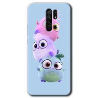 Xiaomi Redmi 9 Kılıf Baskılı Arka Kapak - Puffy +Tam Ekran Koruyucu