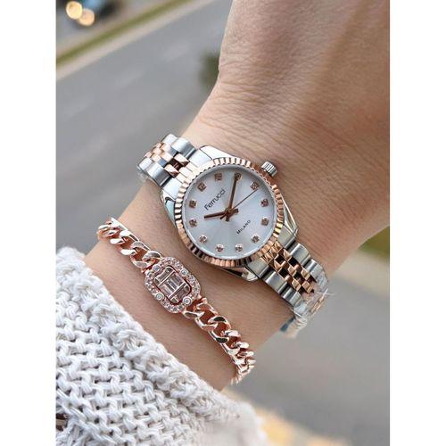 Ferrucci Küçük Kasa Vintage Seri 2 Yıl Garantili Yeni Sezon 3Atm Dayanıklı Kadın Kol Saati B.03412.M5