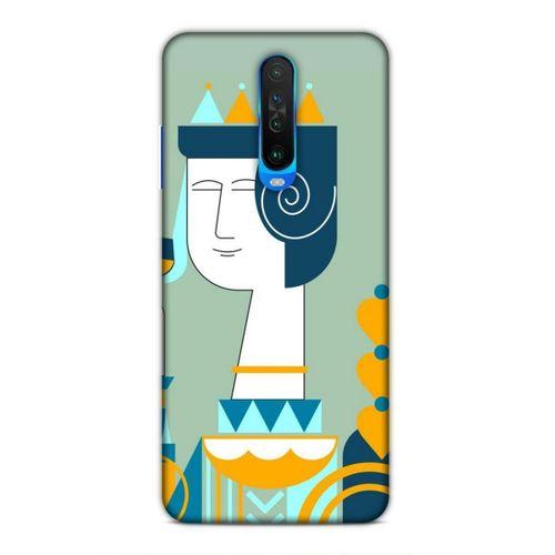 Xiaomi Redmi K30 5G Uyumlu Kılıf Face'X 37 Silicone Cover Kadehli