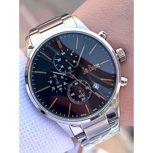 Lee Cooper Çelik Kordon İç Fonksiyonları Aktif 5 Atm Suya Dayanıklı Erkek Kol Saati ELC8042.360