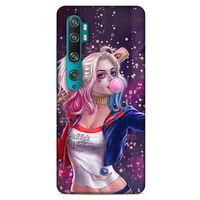 Xiaomi Mi Note 10 Pro Uyumlu Kılıf Harley Quinn (3) Kapak Mor