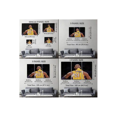 Kobe Bryant Kanvas Tablo ( Tek Parça )5140 20 X 30