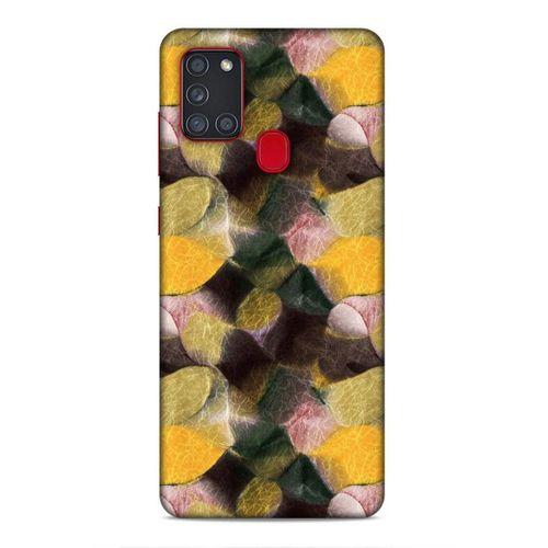 Samsung Galaxy A21s Uyumlu Kılıf Utopia (48) Bumper Kılıf Kahve