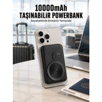 22 5w Hızlı Şarj Destekli Manyetik Powerbank Kompakt Tasarım Yeni Nesil