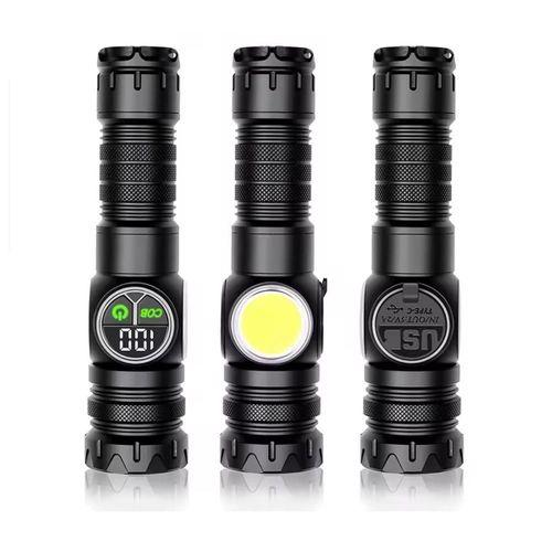 9 Mod Şarjlı Kamp Lambası El Feneri Wt-704