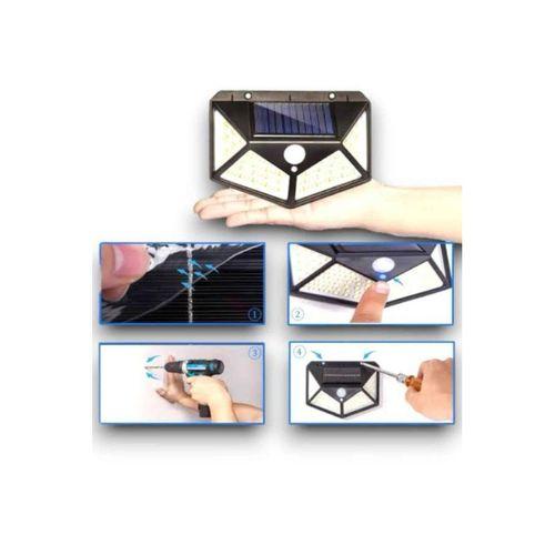 Sensörlü Güneş Enerjili Duvar Lambası