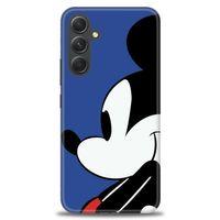 Samsung Galaxy A54 Kılıf HD Baskılı Kılıf - Micky Mouse + Tam Ekran Koruyucu