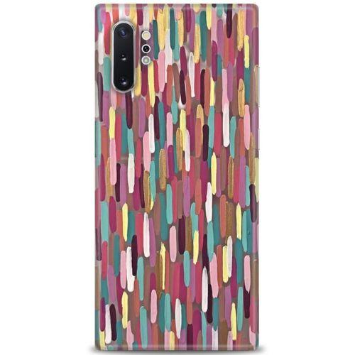 Samsung Galaxy Note 10 Plus Kılıf HD Baskılı Kılıf - Renk Renk + Tam Ekran Koruyucu