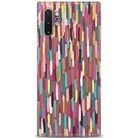 Samsung Galaxy Note 10 Plus Kılıf HD Baskılı Kılıf - Renk Renk + Tam Ekran Koruyucu