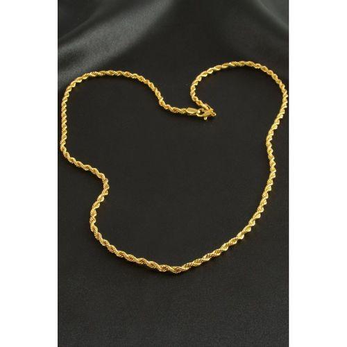 Burgulu Zincir Kolye 60 cm