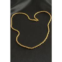 Burgulu Zincir Kolye 60 cm