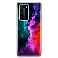 Huawei P40 Pro Kılıf Alon Night Arka Kapak Koruma Desenli Full Koruyucu