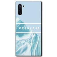 Samsung Galaxy Note 10 HD Baskılı Kılıf + 9D Tam Ekran Koruyucu - Fearless