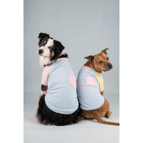 Bubbles Pastel Orta ve Büyük Irk Köpek Tişörtü | Yazlık Köpek Kıyafeti