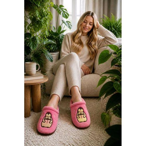Monalisa Home 38 Numara Renkli Yumuşak Taban Terlik