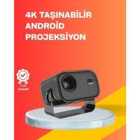 4000 Lümen Parlaklık Değerine Sahip Ev Ve Ofis Projektör