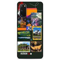 Lopard Samsung Galaxy S20 Uyumlu Kılıf Şehirli ※ (24) Erzincan Darbe Emici Kılıf