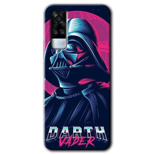 Vivo Y53s Kılıf HD Desen Baskılı Arka Kapak - Darth Vader