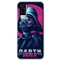 Vivo Y53s Kılıf HD Desen Baskılı Arka Kapak - Darth Vader