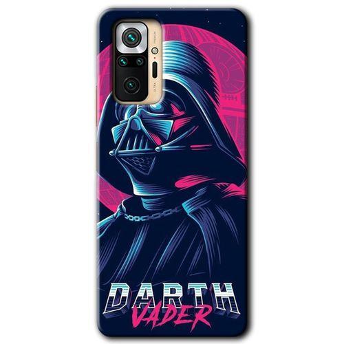 MRCİLETİSİM Xiaomi Redmi Note 10 Pro Kılıf Kapak - Darth Vader +Hayalet Ekran Yandan Gözükmez
