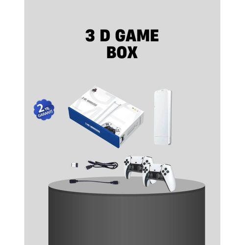 20.000 Yüklü Oyunlu Kablosuz Retro Oyun Konsolu 4k Destekli