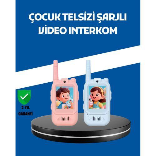 Çocuklar İçin Video Görüşmeli Walkie Talkie Uzun Mesafe İletişim
