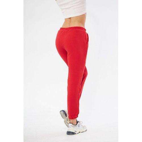 Lesa Wear Yüksel Bel Jogger Şardonlu Eşofman Altı Paçası Lastikli