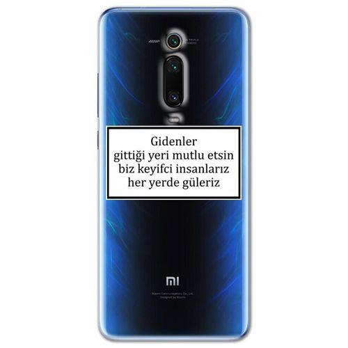 Xiaomi Mi 9T Kılıf HD Yazı Baskılı Silikon Arka Kapak - Yazı 4