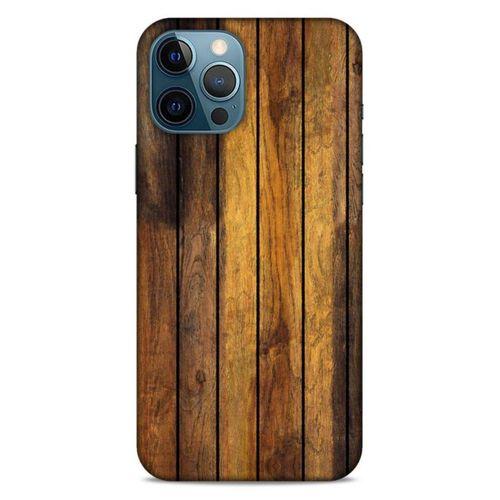 Lopard Apple iPhone 12 Pro Max Uyumlu Kılıf Wood'X (14) Lansman Kılıf Desenli