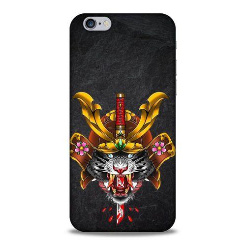 Lopard Apple Iphone 6 Uyumlu Kılıf Tattoo's (37) Silicone Cover Siyah