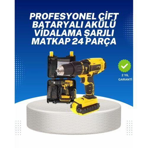 Ev Ve Atölye İçin 12v Akülü Matkap | Plastik Mandren Ve Metal Şanzıman