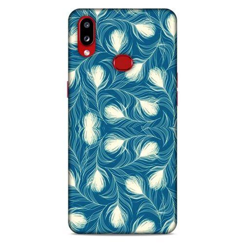 Samsung Galaxy A10s Kılıf Desenli Özel Seri Tüyler (43) Thin Fit Kılıf