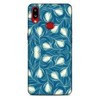 Samsung Galaxy A10s Kılıf Desenli Özel Seri Tüyler (43) Thin Fit Kılıf