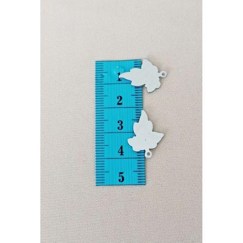 Oya Abiye Bileklik Kolye Pleksi Metalik Plastik Pul Gümüş Renk 8 gram 30 adet - BNC532