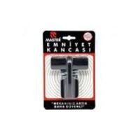 Renk Lüks Emniyet Kancası Siyah