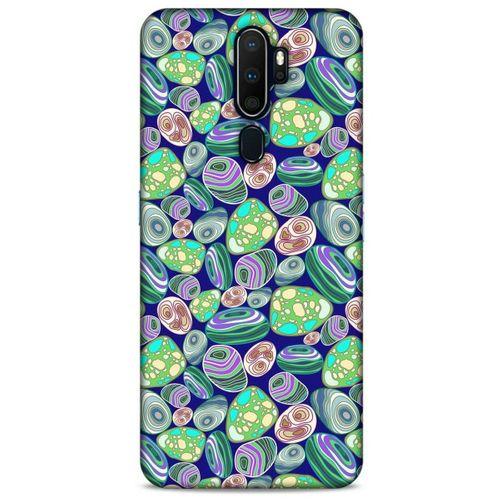 Oppo A5 2020 Kılıf Baskılı Özel Seri Taşlı (15) Antişok Kılıf