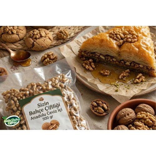 Sizin Bahçe Çiftliği Anadolu Ceviz İçi 500 gr.
