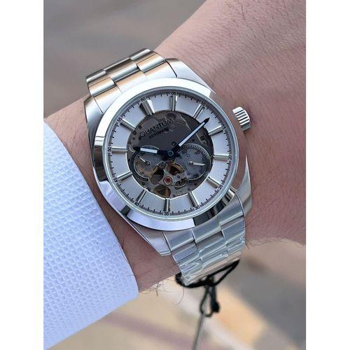 Quantum Otomatik Mekanizma Sapphire Cizilmez Cam Çelik Kordon 10 Atm Erkek Kol Saat EMG.1132.340