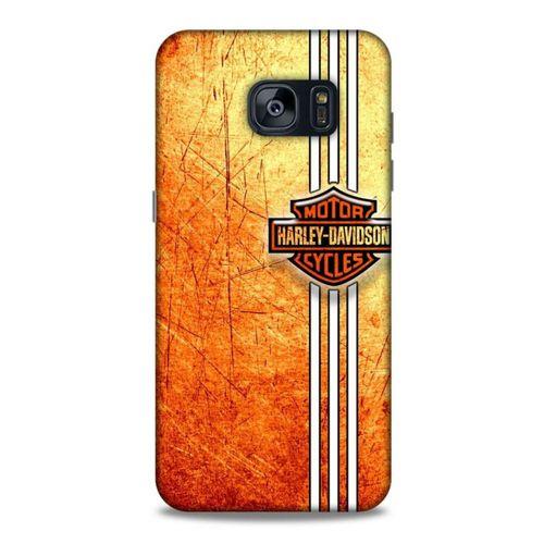 Samsung Galaxy S7 Edge Uyumlu Kılıf Motorsiklet (50) Shockproof Kılıf Harley