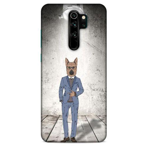 Xiaomi Redmi Note 8 Pro Kılıf Köpek Kıyafetleri (9) Kılıf Alman Kurdu Süveter